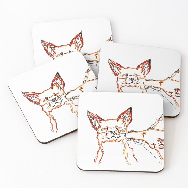 Item preview, fox kisses designed and sold by mjean.art.