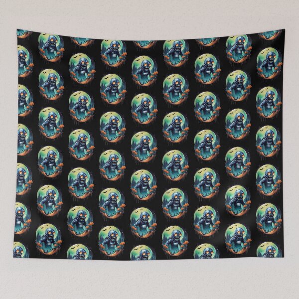 Item preview, halloween space monster designed and sold by EuropeanPrints.