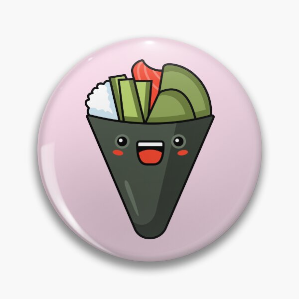 Item preview, Cute Kawaii Temaki Cone Sushi designed and sold by KILLTHEBOX.