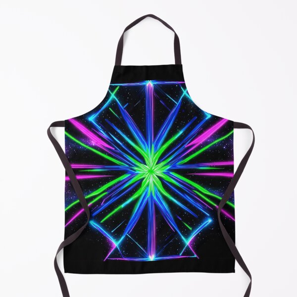 Item preview, Neon Galaxy Dreamscape: Geometric Cosmic Allure designed and sold by NeuronBrush.