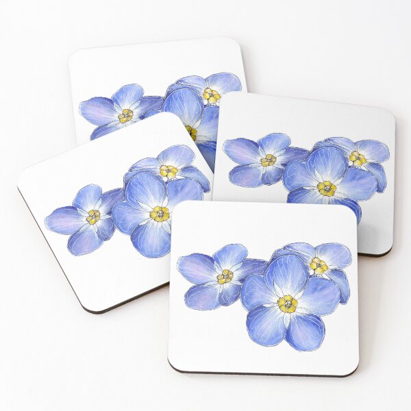 Item preview, Forget Me Not Repeating Pattern, remembrance flower designed and sold by CEB1700.