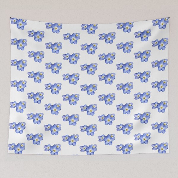 Item preview, Forget Me Not Repeating Pattern, remembrance flower designed and sold by CEB1700.