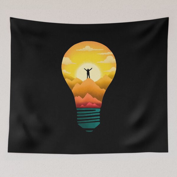 Item preview, Eureka! Every idea is a peak to conquer designed and sold by sachpica.