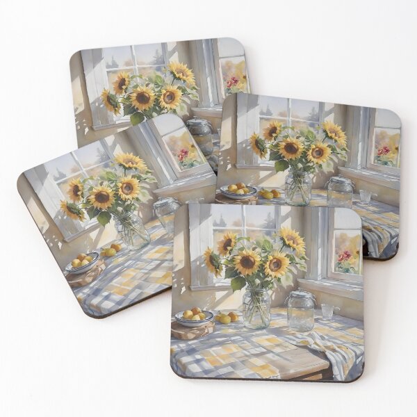 Item preview, Watercolor Farm Kitchen Table B designed and sold by Oldetimemercan.