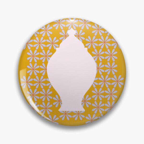 Item preview, Lid-vessels_on yellow_in flower_frame designed and sold by nun-design.