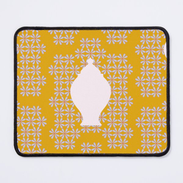 Item preview, Lid-vessels_on yellow_in flower_frame designed and sold by nun-design.