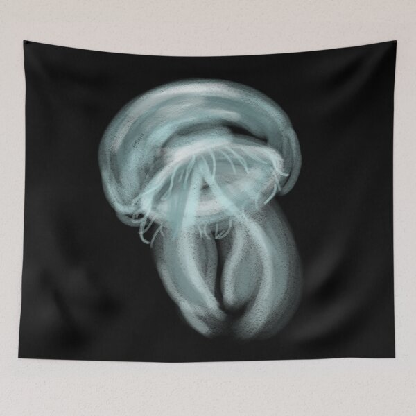 Item preview, moon jellyfish designed and sold by E-Shu.