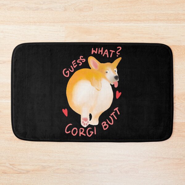 Item preview, Guess What Corgi Butt designed and sold by DrawsCutePaws.