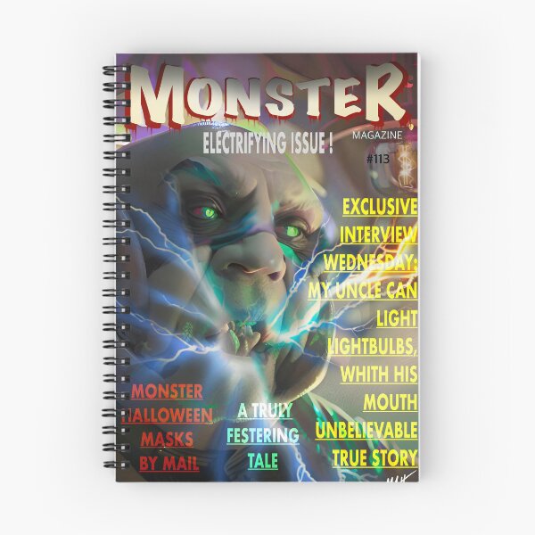 Item preview, Monster Magazine 113 designed and sold by MatrixTattoo.