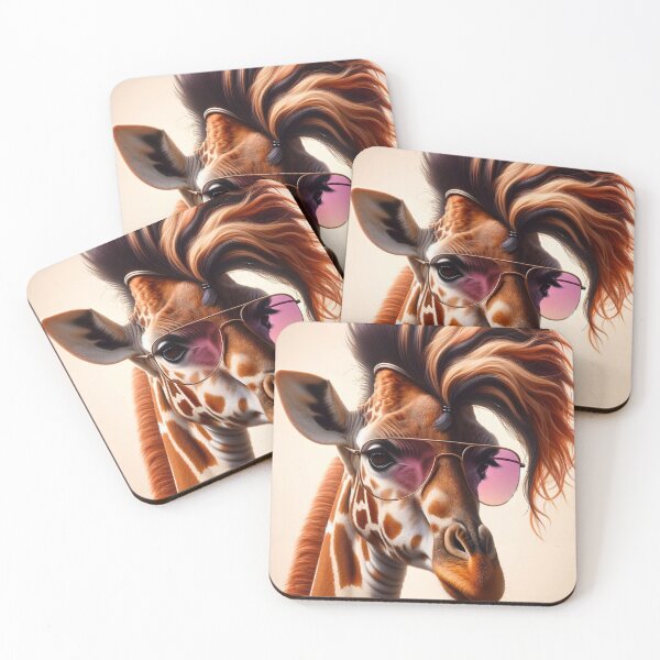 Item preview, Mr Cool Giraffe designed and sold by Dani Abbott.