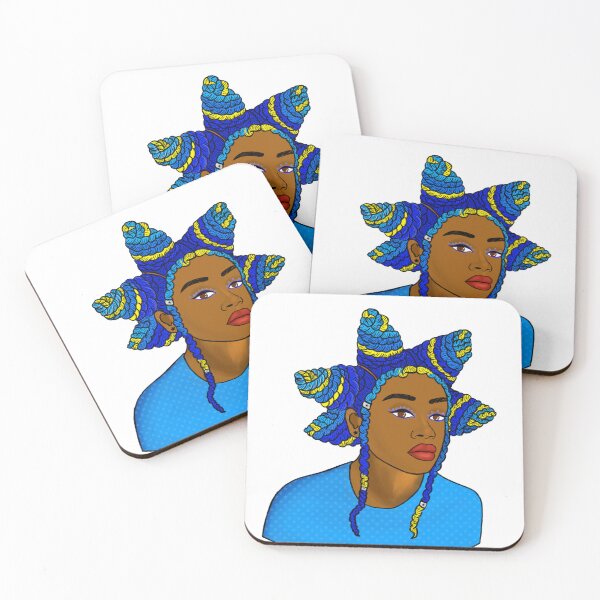 Item preview, Star Hair Girl designed and sold by Erica Teodoro Rocha.