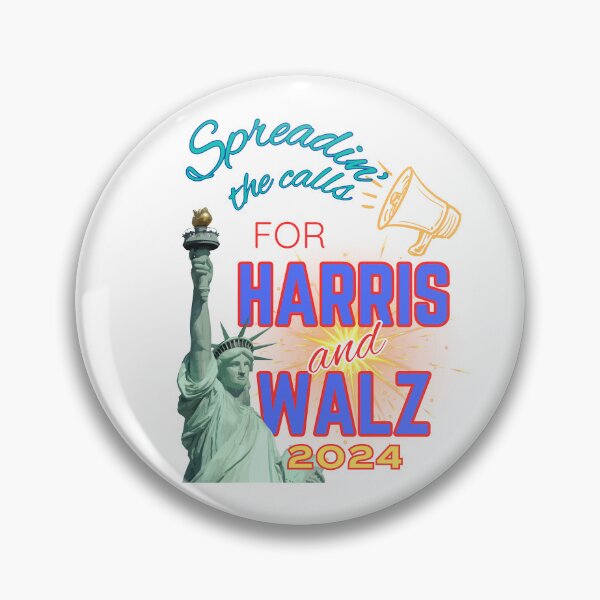 Artikelvorschau, Verbreitet die Rufe nach Harris und Walz – 2024 entworfen und verkauft von HolidaysBlaze Designs For You.
