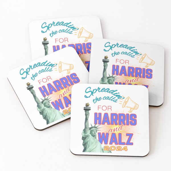 Item preview, Spreadin' the Calls for Harris and Walz - 2024 designed and sold by HolidaysBlaze Designs For You.