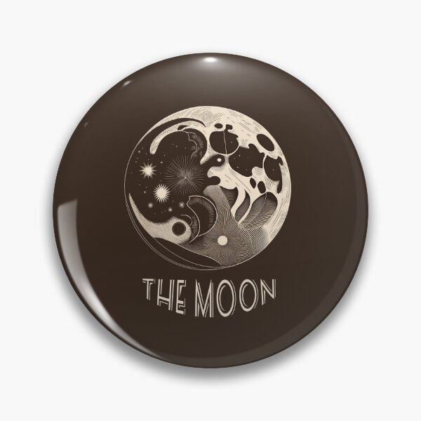Item preview, moon phases retro style designed and sold by La Loca.