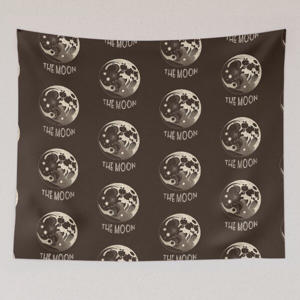 Item preview, moon phases retro style designed and sold by La Loca.