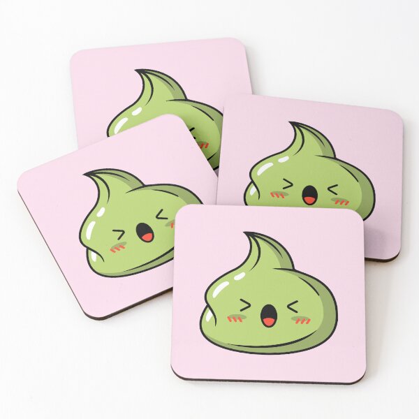 Aperçu de l'œuvre Wasabi mignon et kawaii créée et vendue par KILLTHEBOX.