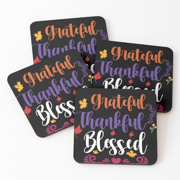 Item preview, Grateful Thankful Blessed designed and sold by Amerchbiz.