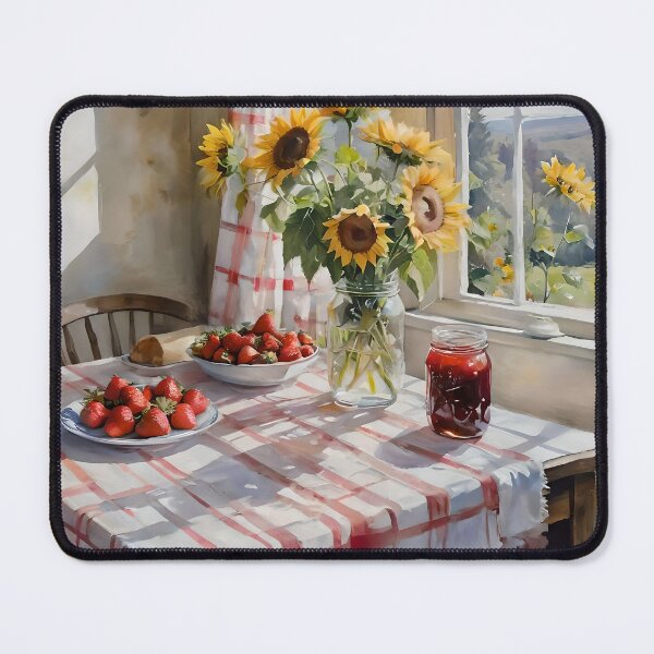 Item preview, Watercolor Farm Kitchen Table C designed and sold by Oldetimemercan.