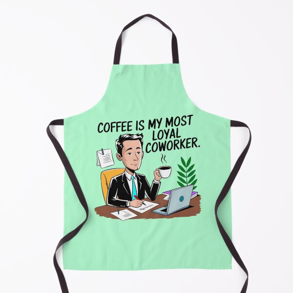 Item preview, Coffee is My Most Loyal Coworker - Man in the Office designed and sold by Second Draft Visuals.