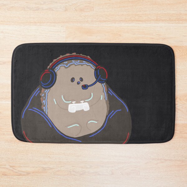 Item preview, Gaming Hedgehog designed and sold by ToonyPineapple.