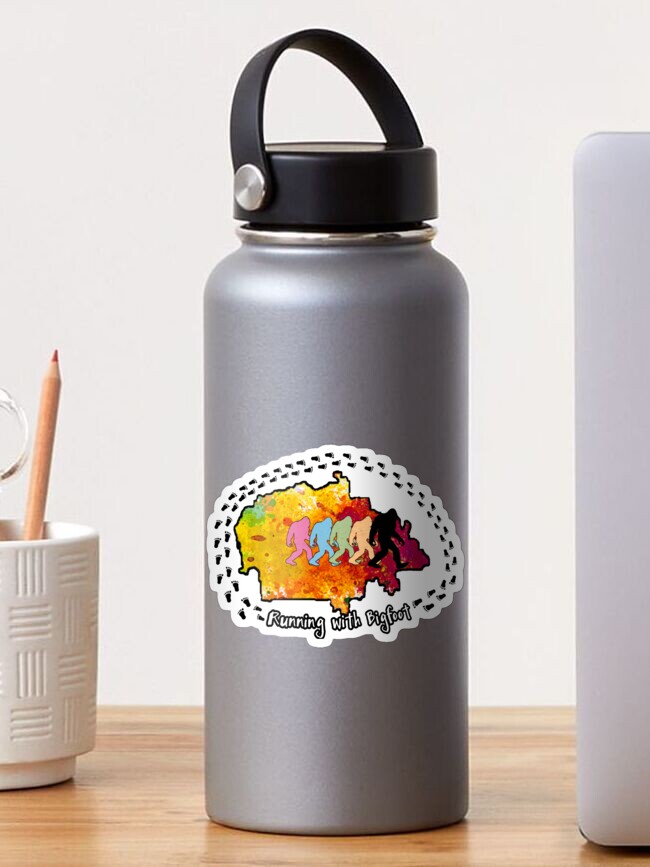 Thumbnail 1 of 3, Sticker, Runners on the Navajo Nation designed and sold by NativeGraffix.