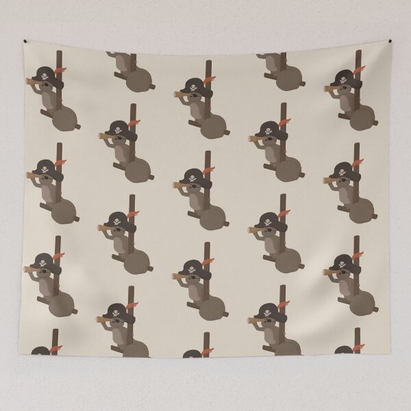 Item preview, Pirate Squirrel designed and sold by ToonyPineapple.