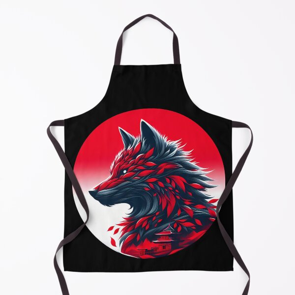 Item preview, Wolf Made of Leaves, Ai Generated Art  designed and sold by ACC .