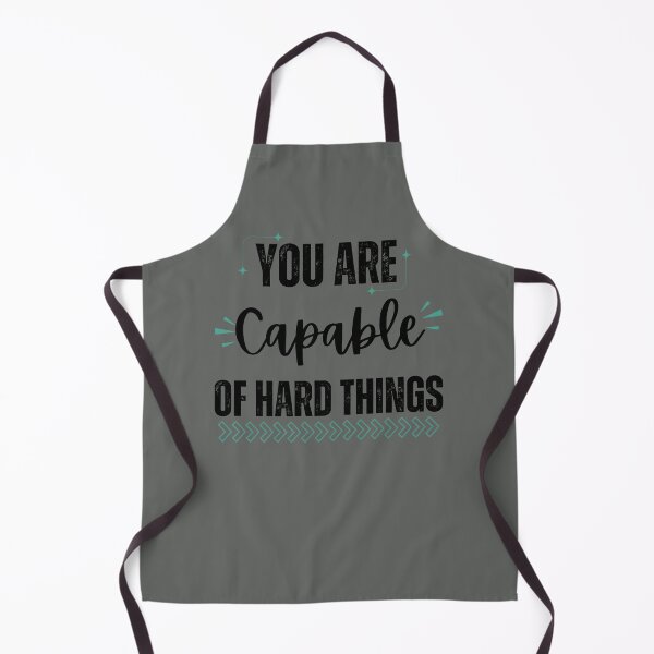 Item preview, You Are Capable of Hard Things designed and sold by HomeFreewithMe.