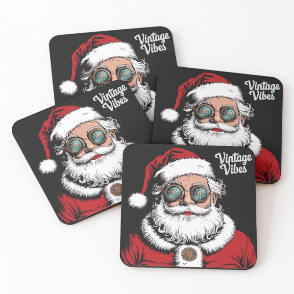 Item preview, "Retro Santa Claus Vintage Vibes Christmas Design" designed and sold by ObjCrea123.