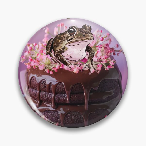 Item preview, frog covered in chocolate designed and sold by elegantpaterns.