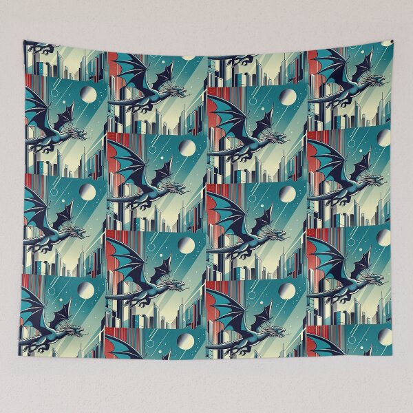 Item preview, Dragon Pop Art Style designed and sold by artofuniverse.