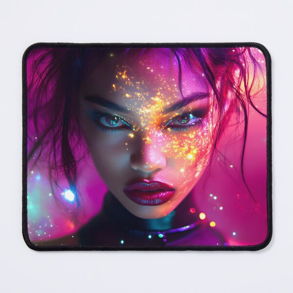 Item preview, Cosmic Rebellion: A Model’s Bold Look designed and sold by AI-Only Creations.