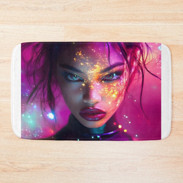 Item preview, Cosmic Rebellion: A Model’s Bold Look designed and sold by AI-Only Creations.