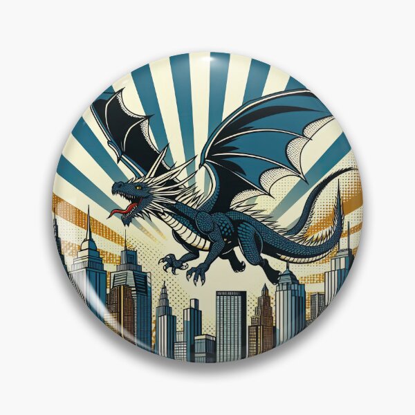 Item preview, Dragon Pop Art Style designed and sold by artofuniverse.