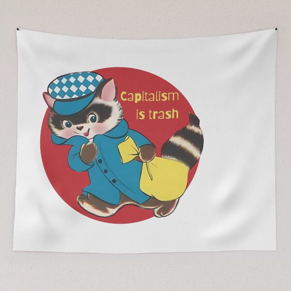Item preview, Capitalism is trash  designed and sold by sternapple.