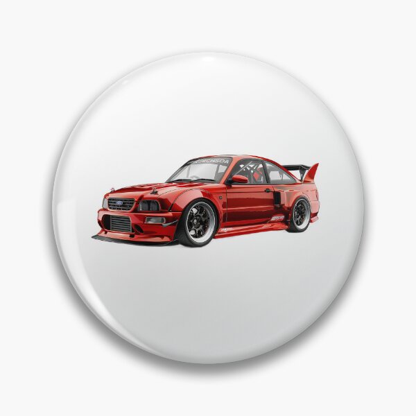 Item preview, Racing Fast Red Car Escort RS designed and sold by kahida.