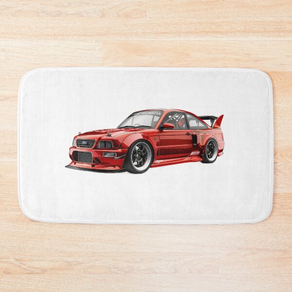 Item preview, Racing Fast Red Car Escort RS designed and sold by kahida.