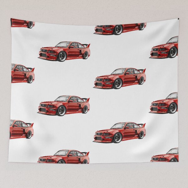 Item preview, Racing Fast Red Car Escort RS designed and sold by kahida.