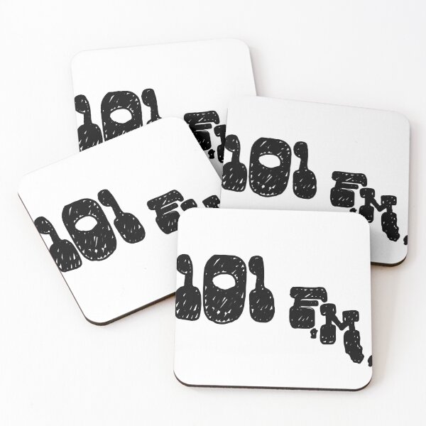 Item preview, Little Simz 101 FM GREY Area Custom Illustrated Logo Black designed and sold by old-londener.