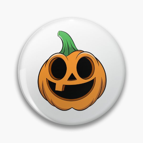Item preview, Halloween carved pumpkin face designed and sold by PiknStick.