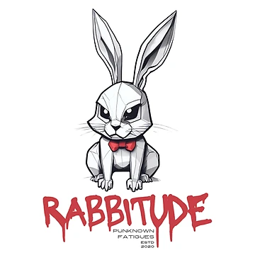 Artwork thumbnail, Mischievous Rabbit, Rabbitude by pUNKnown