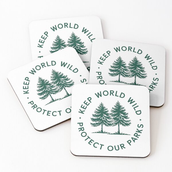 Item preview, Keep World wild, Protect our parks designed and sold by TS-Des.