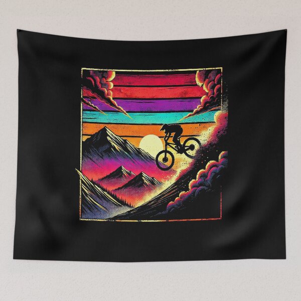 Item preview, Sunset Mountain Ride - Bold Adventure Design designed and sold by Tabu Touch.