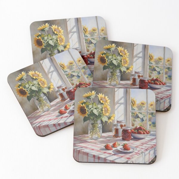 Item preview, Watercolor Farm Kitchen Table D designed and sold by Oldetimemercan.