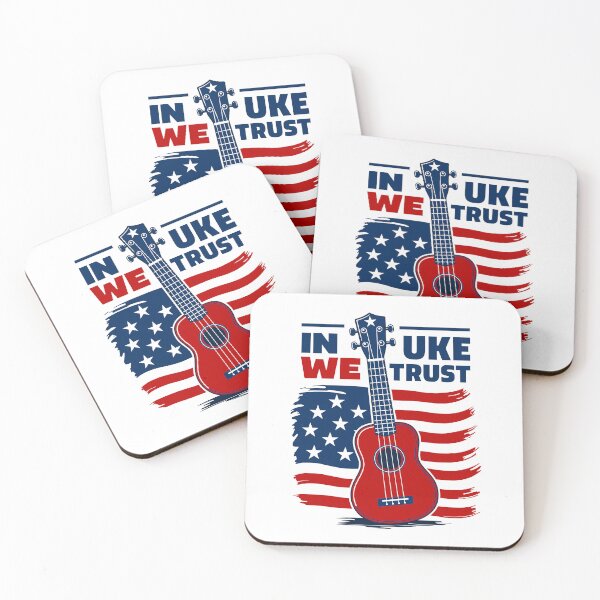 Item preview, In Uke We Trust - Funny Ukulele designed and sold by Athlara.