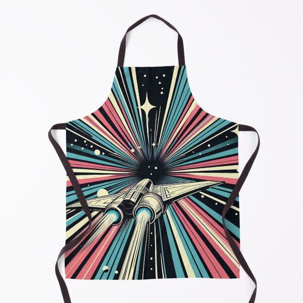 Item preview, Spaceship Entering Hyperspace Pop Art Style designed and sold by artofuniverse.