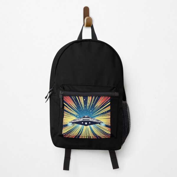 Item preview, Spaceship Entering Hyperspace Pop Art Style designed and sold by artofuniverse.