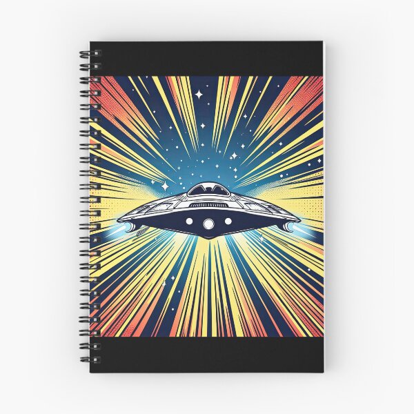 Item preview, Spaceship Entering Hyperspace Pop Art Style designed and sold by artofuniverse.