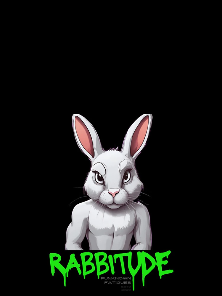 Thumbnail 4 of 4, iPhone Case, Sinister Rabbit, Rabbitude designed and sold by pUNKnown.