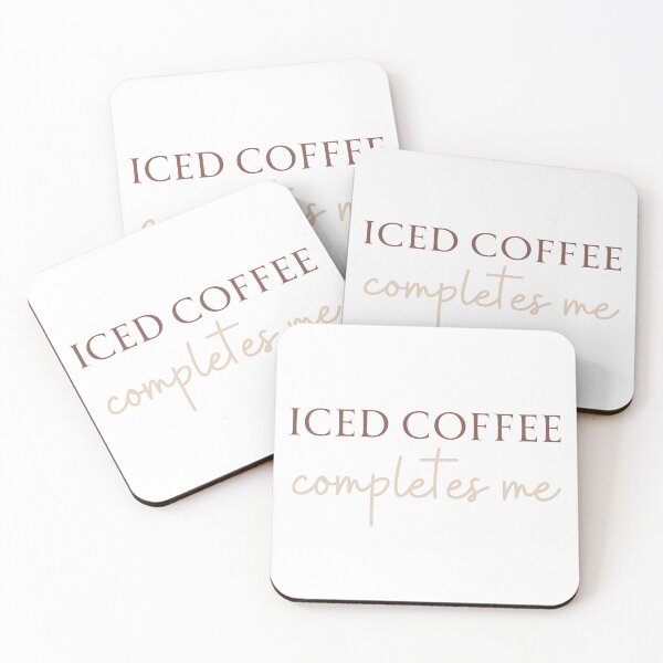 Item preview, Iced Coffee Completes Me | Iced Coffee Lover | Coffee Lover | Cold Brew | Caffeine designed and sold by PrintEveryday.